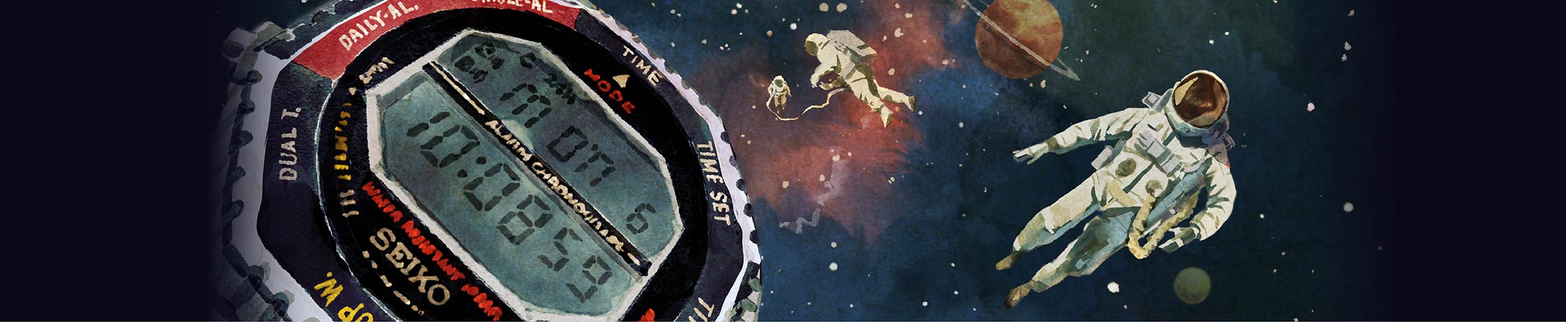 Vol.42 Redesigning a high specification watch that traveled through space from just a few sketches